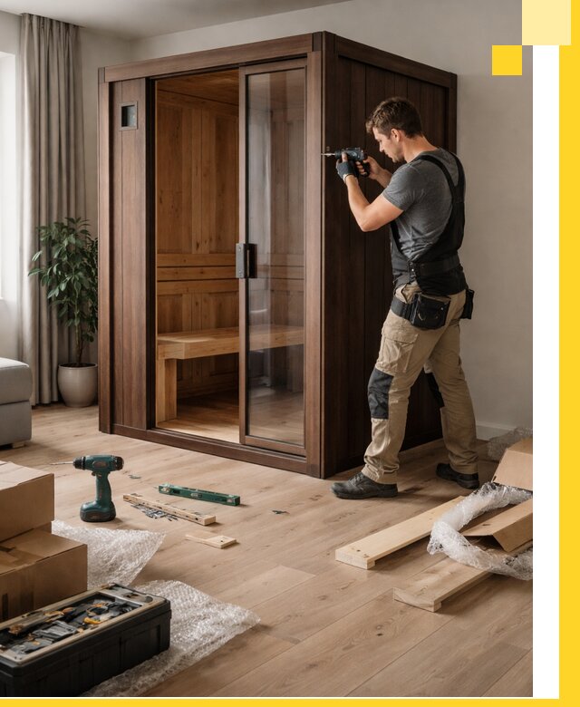 Установка и производство мини саун под ключ в Сергиеве Посаде