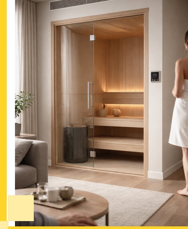 Сауна в квартире под ключ в Сергиеве Посаде от 122808 р. ЭриданСгп