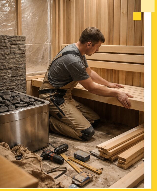 Сауны для дома под ключ с проектированием и монтажом в Сергиеве Посаде