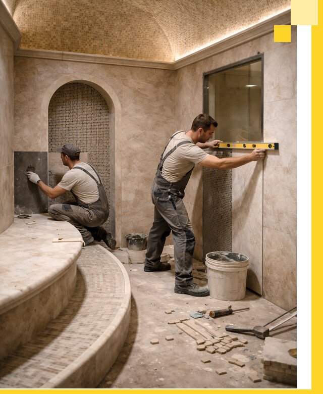 Проектирование и строительство саун с хамамом под ключ в Сергиеве Посаде