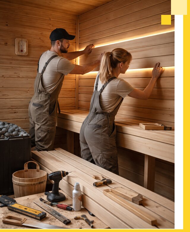 Дизайн саун и бань под ключ с индивидуальным проектом в Сергиеве Посаде