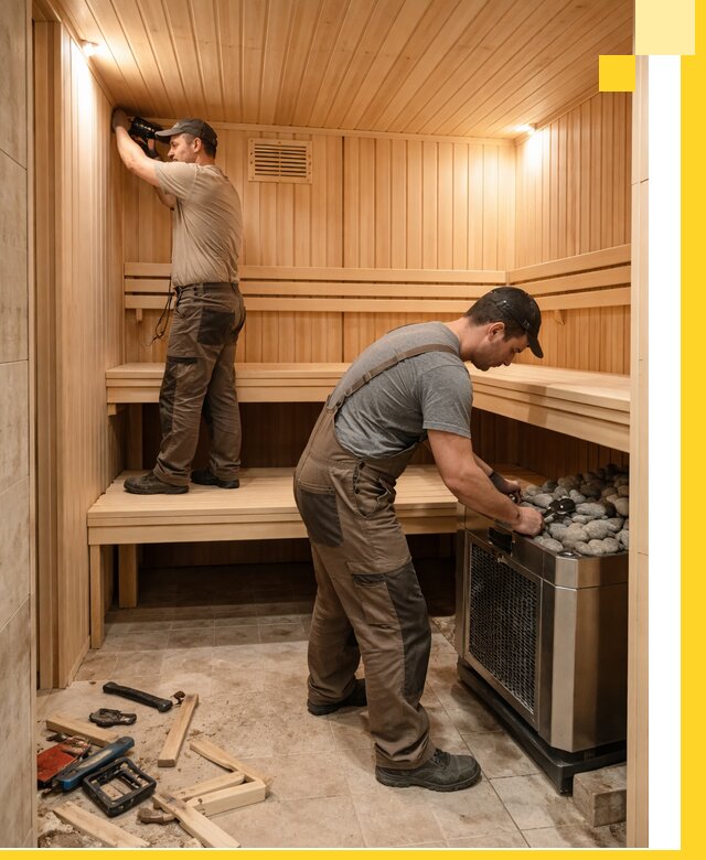 Купить сауну под ключ в Сергиеве Посаде с монтажом и гарантией