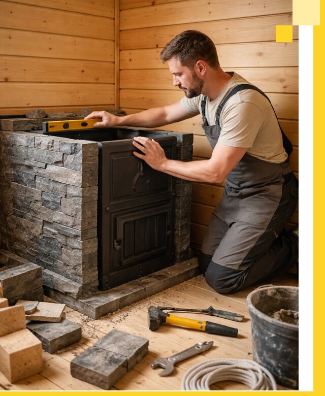 Производство и установка печей для саун под ключ в Сергиеве Посаде