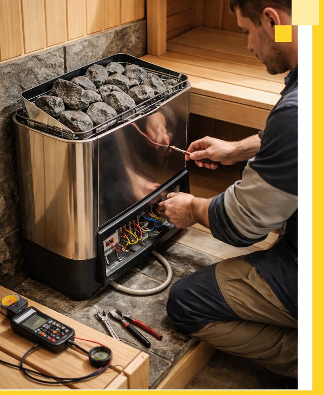 Продажа и установка электрокаменок для саун в Сергиеве Посаде