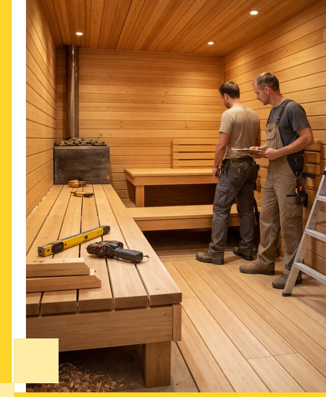 Отделка бань и саун в Сергиеве Посаде по цене от 4605 р. | ЭриданСгп