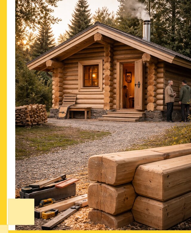 Строительство бань и комплексов в Сергиеве Посаде от 460530 р.| ЭриданСгп