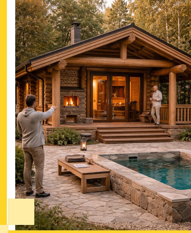 Проекты бань и хамам в Сергиеве Посаде от 25585 р. | ЭриданСгп