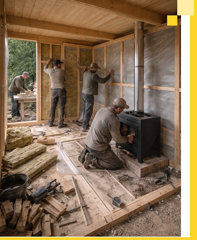 Профессиональный монтаж бань под ключ в Сергиеве Посаде для дома