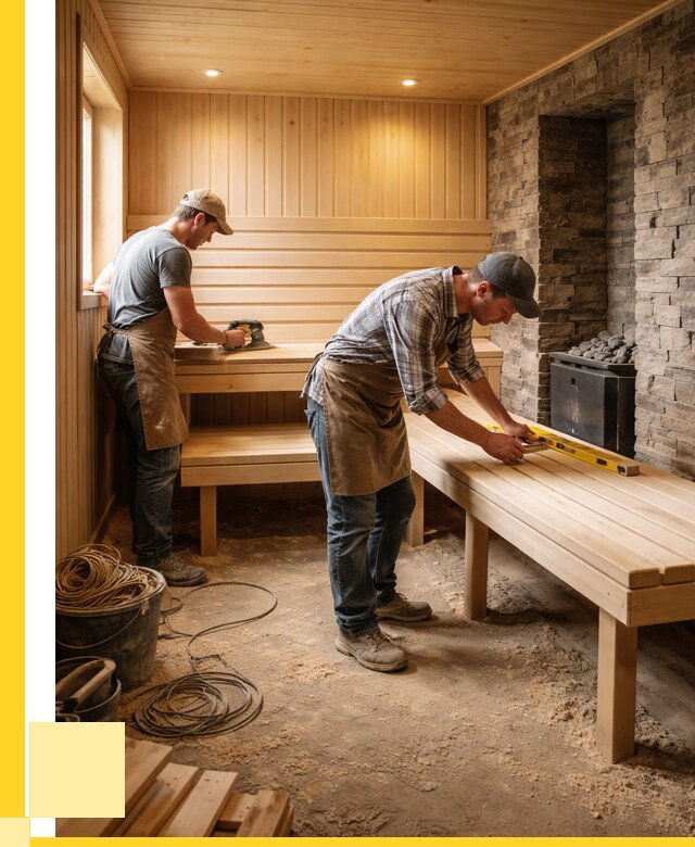 Отделка бани в Сергиеве Посаде: внутренняя отделка от 3070 р. | ЭриданСгп