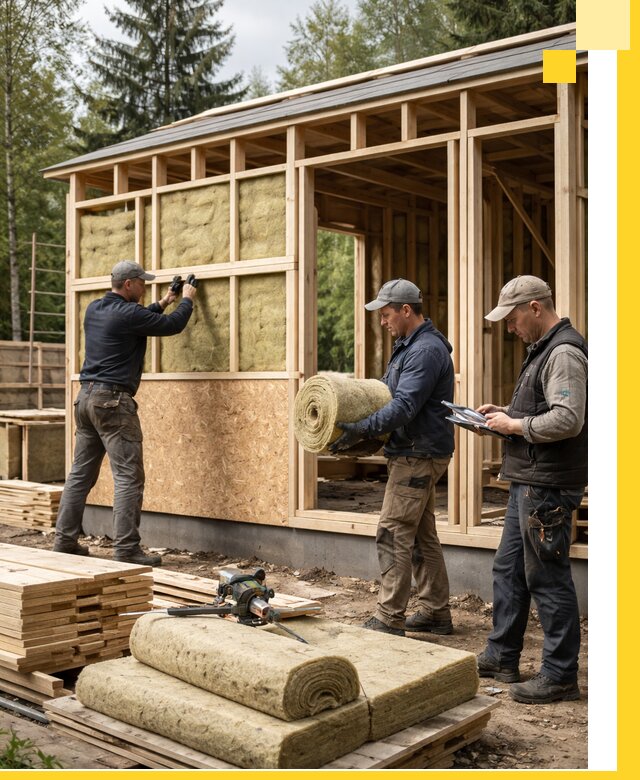 Проектирование и строительство каркасных бань в Сергиеве Посаде под ключ