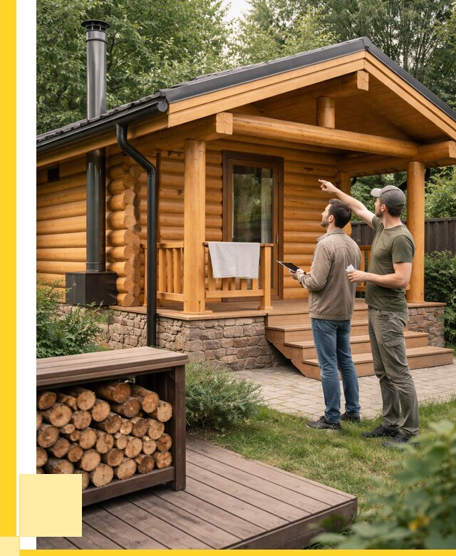 Бани для дачи под ключ в Сергиеве Посаде от 255850 р. | ЭриданСгп