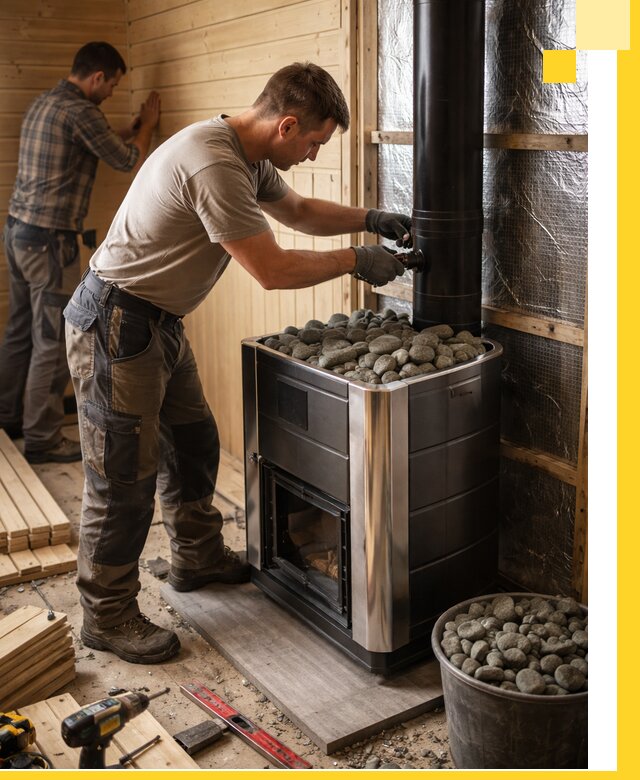 Проектирование и строительство парилок для бани в Сергиеве Посаде под ключ