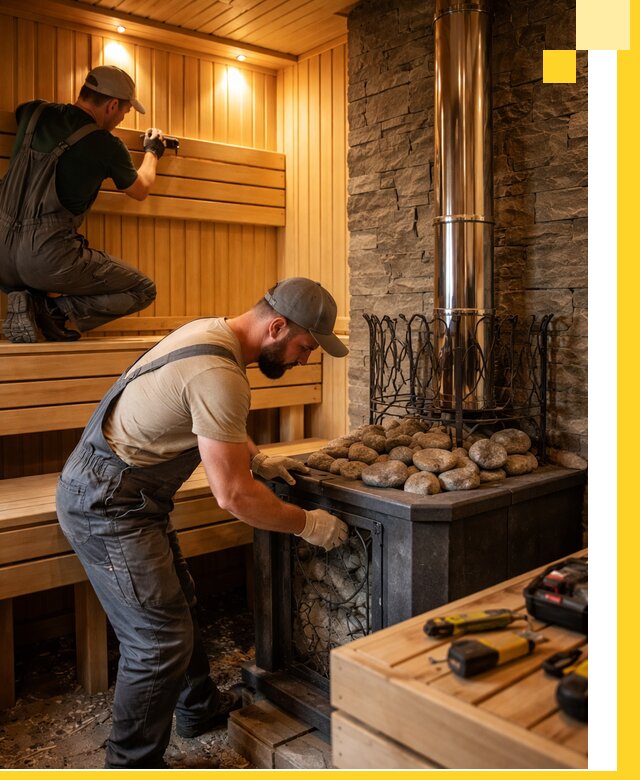 Комплексный дизайн бань, саун и зон отдыха в Сергиеве Посаде