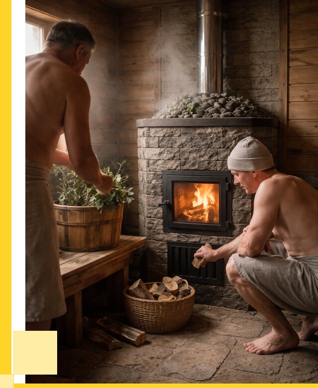 Банные печи под ключ в Сергиеве Посаде от 46053 р. | ЭриданСгп кирпичная