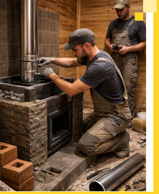 Изготовление и установка банных печей под ключ в Сергиеве Посаде