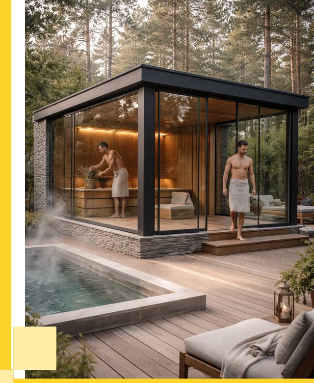 Стеклянные бани и двери в Сергиеве Посаде от 460530 р. | ЭриданСгп