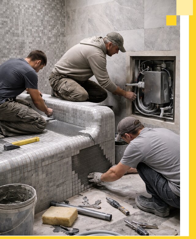 Проекты хамамов под ключ в Сергиеве Посаде и дизайн и строительство