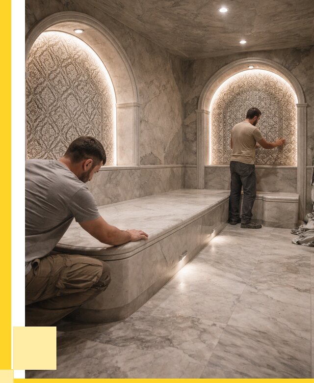 Турецкие бани под ключ в Сергиеве Посаде от 255850 р. | ЭриданСгп