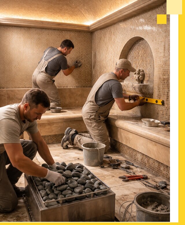 Проектирование и строительство хамама и сауны в Сергиеве Посаде