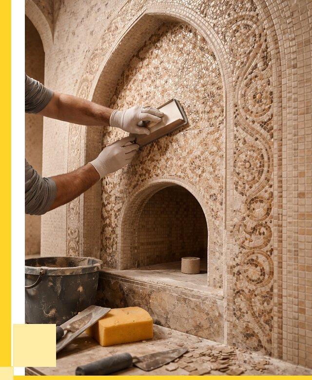 Мозаика для хамама в Сергиеве Посаде под ключ от 5117 р. | ЭриданСгп